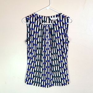 Calvin Klein Multicolored Tank Blouse